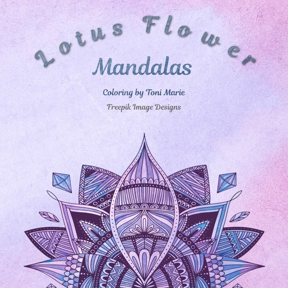 Lotus Flower Mandalas Coloring (25 Images)